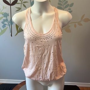 4/$20 Blush and Rhinestone Tank